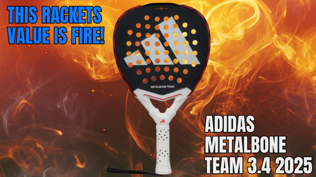 Adidas Metalbone Team 3.4 2025 Review – The Best Value Padel Racket of the Year?