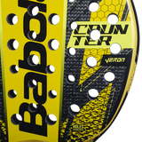 Babolat Counter Veron 2024 Padel Racket -Yellow & Black (Like New)