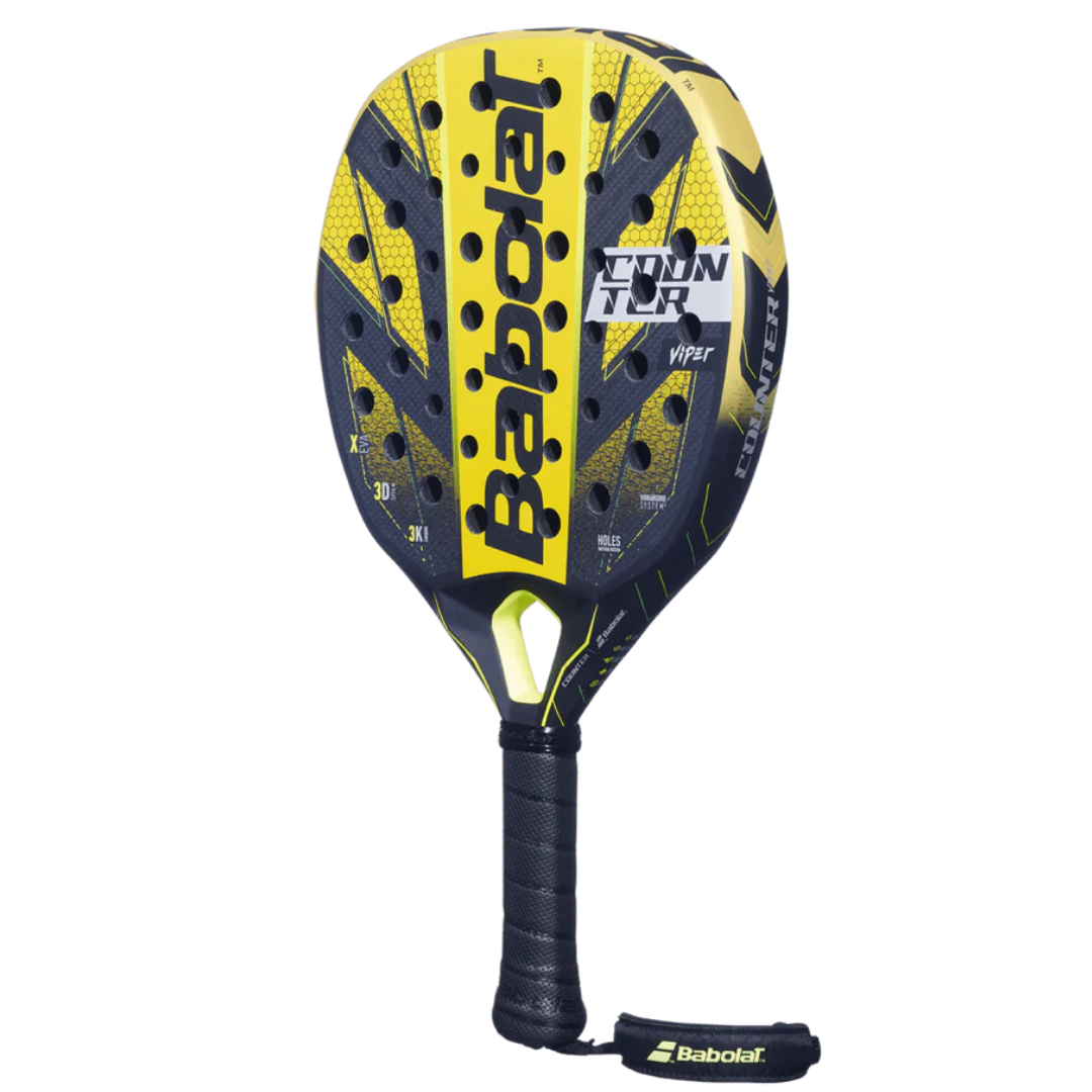 Babolat Counter Viper 2024 Padel Racket -Yellow & Black (Like New)