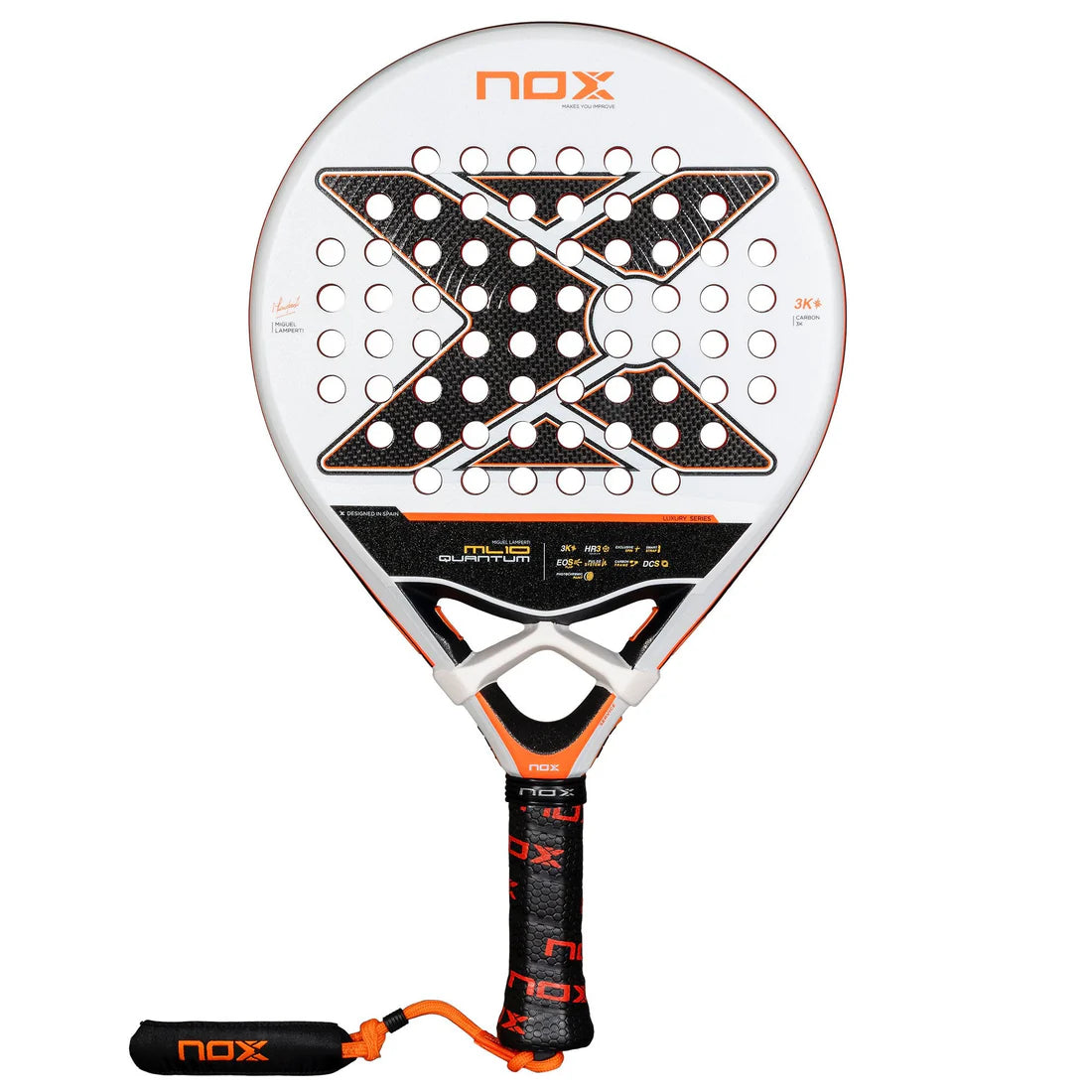 Nox Padel Racket ML10 Quantum 3K 25 by Miguel Lamperti