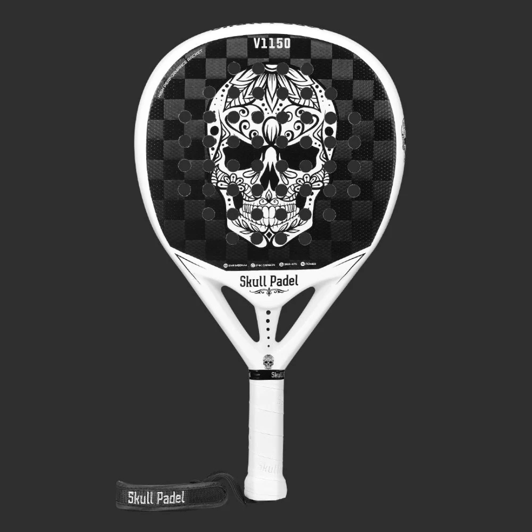 SKULL PADEL V1150 - WHITE SKULL 24K (LIKE NEW)