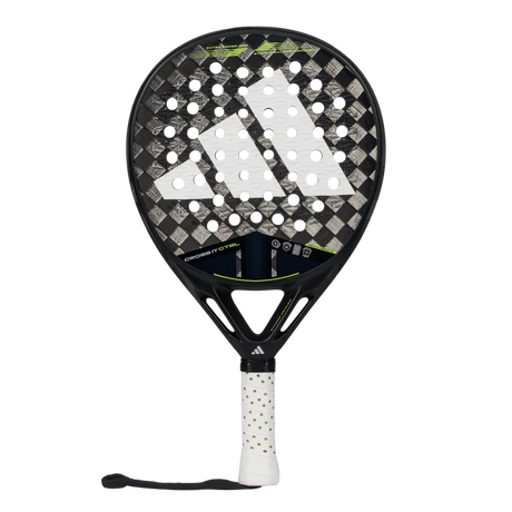 A image of adidas cross it ctrl 3.4 2025 padel racket front facing.