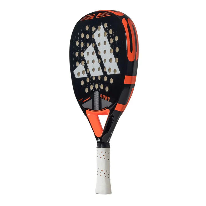 A image of the adidas cross it team right side view padel racket. 