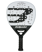 A image of the bullpadel padel racket neuron 2025 with a straight on view of the racket. 